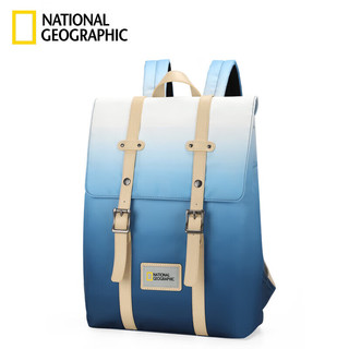 NATIONAL GEOGRAPHIC双肩包男14英寸笔记本电脑包学生休闲书包大容量旅行背包女