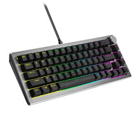 酷冷至尊（CoolerMaster）CK720 有线65%机械键盘游戏键盘热插拔红轴 可定制RGB Gunmetal