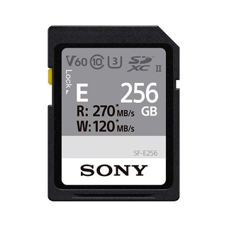 SONY 索尼  相机 微单 摄像机 原装 内存卡 E系列（270M/S)256GSD