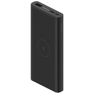 MI 小米 WPB25ZM 移动电源立式无线充电器二合一 黑色 10000mAh Type-C 30W快充