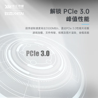 致态（ZhiTai）长江存储SSD固态硬盘NVMe M.2接口 TiPlus5000系列 【PCIe 3.0 产品】-2TB