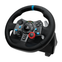 logitech 罗技 G） G29 力反馈游戏方向盘及踏板 双马达 PS4/PS5 900度模拟驾驶赛车方向盘模拟器 G29方向盘