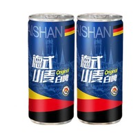 锦泰山 精酿白啤原浆啤酒1L*2罐口感醇厚正品红色礼盒装聚会自饮德式英式