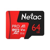 Netac 朗科 64g内存卡4K高速