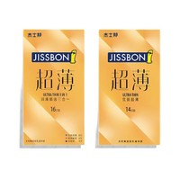 88VIP：jissbon 杰士邦 超薄安全套 共30只