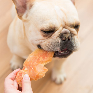 hipidog 嬉皮狗 鸡胸肉零食90g宠物磨牙棒训练奖励泰迪幼犬金毛狗狗鸡肉干