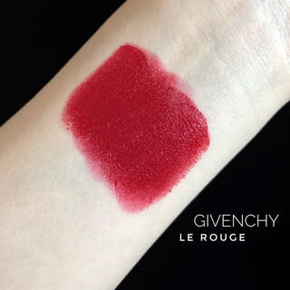 纪梵希（Givenchy）小羊皮黑管口红唇膏307#复古石榴红色3.4g