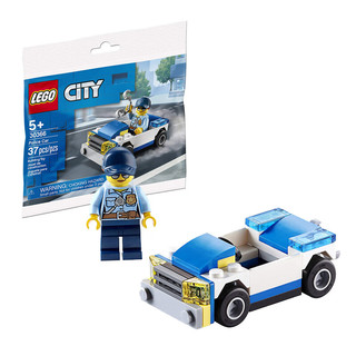 LEGO 乐高 City城市系列 30366 警车