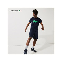 LACOSTE法国鳄鱼男装夏季新款时尚透气运动短袖T恤男|TH2042 BWY/海军蓝 03/S