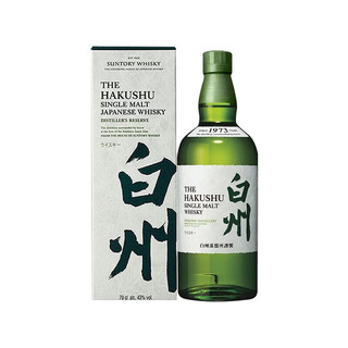 THE HAKUSHU 白州 1973 单一麦芽 日本威士忌 43%vol 700ml 礼盒装