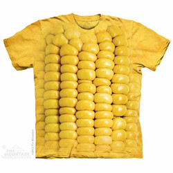 THE MOUNTAIN 男女情侣款3DT恤短袖圆领立体玉米粒美国直邮103702 SINGLE M