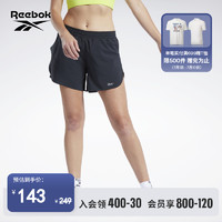 Reebok 锐步 官方2023春季新款女SHORT经典运动室内健身短裤HA1043
