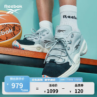 Reebok 锐步 官方2023年春季新款男鞋女鞋复古篮球鞋QUESTION LOW HR1052 HR1052 中国码:44(28.5cm),US:10.5