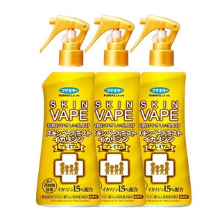 VAPE 未来 日本进口驱蚊喷雾金色加强母婴儿童防蚊新款200ml*3