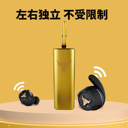 JBL 杰宝 UA FLASH ROCK 强森同款 入耳式真无线蓝牙耳机 金色