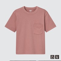 童装/男童/女童 AIRism棉混纺圆领T恤短袖 444789