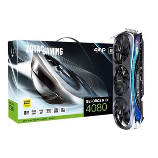 ZOTAC 索泰 GeForce RTX 4080 AMP EXTREME AIRO 16GB 独立显卡