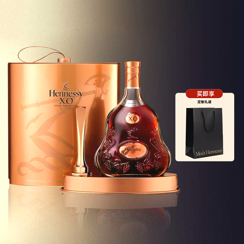 88VIP：Hennessy 轩尼诗 XO 2022节日限量版礼盒 干邑白兰地 700ml