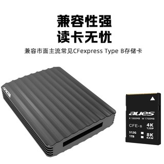 ZOMY 佐迈 CfexpressTypeB相机CFE-B高速铝合金读卡器tpc口RW1000M