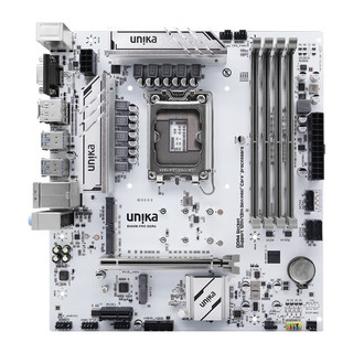 UNIKA 双敏 B660M PRO主板（B660/LGA1700）支持Intel12/13代CPU