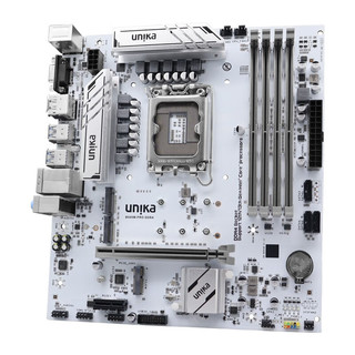 UNIKA 双敏 B660M PRO主板（B660/LGA1700）支持Intel12/13代CPU