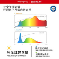 KINGLONG 琪朗 灯饰（KingLong） ALED护眼灯儿童房卧室灯吸顶灯书房防蓝光 白色卧室Φ45cm