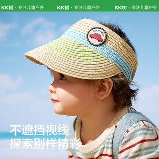 kocotree kk树 婴儿童空顶编织草帽