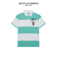 KENT&CURWEN 肯迪文 夏日趣味小狮子IP系列 男女款短袖POLO衫 K47M0EI141
