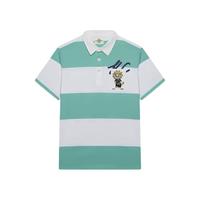 KENT&CURWEN 肯迪文 夏日趣味小狮子IP系列 男女款短袖POLO衫 K47M0EI141 粉绿 S