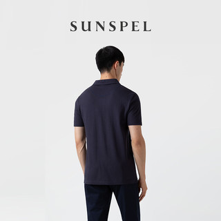 SUNSPEL 男士短袖POLO衫 MPOL1026 海军蓝 XL