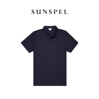 SUNSPEL 男士短袖POLO衫 MPOL1026 海军蓝 XL