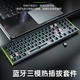 百亿补贴：AULA 狼蛛 F3368 三模金属套件 68键 RGB