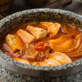 bibigo 必品阁 韩式泡菜速食汤 （袋装 、麻辣味、 460g）