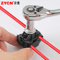 电缆绝缘穿刺线夹1-35/95 防水免破线快速接线端子T型分支器阻燃