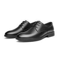 英伦风绅士皮鞋系带时尚婚鞋商务正装皮鞋男士皮鞋 39 黑色