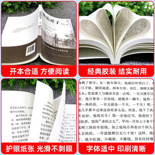 骆驼祥子 七年级课外阅读书籍人民文学出版社老舍原著正版初一初中语文阅读推荐丛书