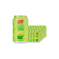 yeo's 杨协成 新加坡甘蔗水水果饮料300ml*24罐