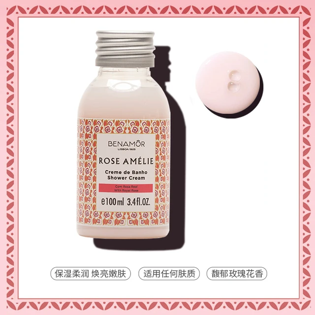 Benamor玫瑰香氛焕活沐浴乳100ml