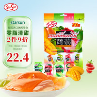 starsun 星臣吉他 什锦果味蒟蒻果汁果冻390g 泰国进口休闲零食果冻儿童零食