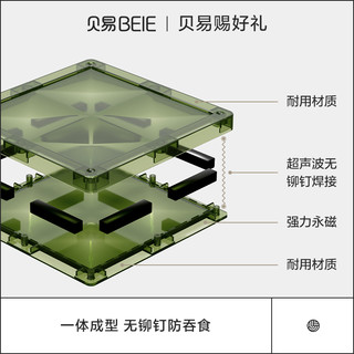 贝易儿童磁力片彩窗益智积木早教男女孩宝宝磁铁拼装玩具