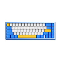 AJAZZ 黑爵 AC067 67键 2.4G蓝牙 多模无线机械键盘 远峰蓝 蓝莓轴 RGB
