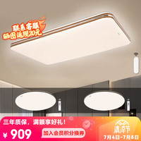 Panasonic 松下 吸顶灯led套装 木纹边框：两室一厅