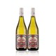 PLUS会员：Les Dauphins 罗纳皇冠 法国原瓶进口葡萄酒 750ml*2瓶