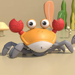 电动感应螃蟹玩具  回力双向形式