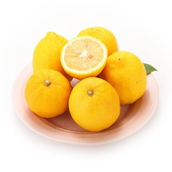 百果园 新鲜黄柠檬3斤装（单果重60-90g）