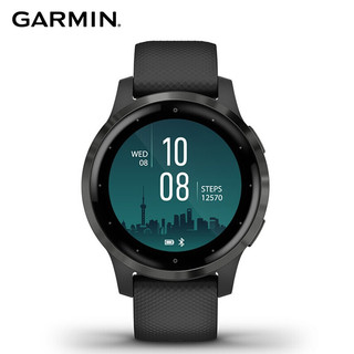 GARMIN 佳明 Active S 运动手表 010-02172-16 魔力黑 40.0mm