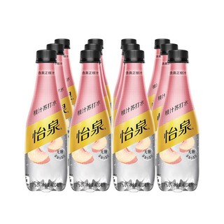 Schweppes 怡泉 无糖柠檬味苏打水有糖+C400ml*12瓶新老包装随机