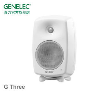 真力（Genelec） G Three G3 G3B 专业级家用HIFI有源音箱 芬兰制造 极地白 单声道(1只)