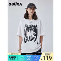 GUUKA 古由卡 情侣款短袖T恤 F7435