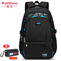 WOLF HORSE 狼馬 防水雙肩背包